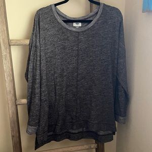 Old Navy Gray Crewneck Sweatshirt